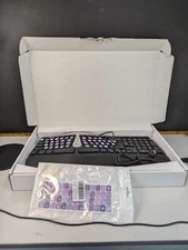 Nulea Wired Ergonomic Keyboard RT02 Model HA308 russian letter stickers!