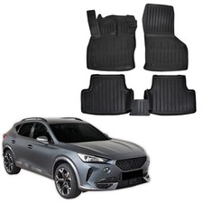 3D Tappeti Tappetini Auto In Gomma Su Misura Per Cupra Formentor Dal 2020 5-Pcs