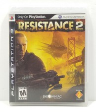 Resistance 2 (Sony PlayStation 3, 2008) Complete Game Disc with Manual TESTED