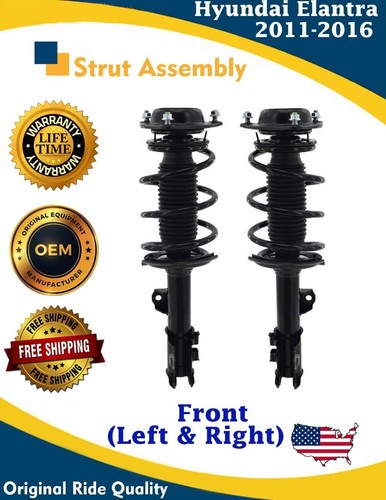 Premium OE Front Strut For 2011-2016 Hyundai Elantra 1.8L Lifetime Warranty