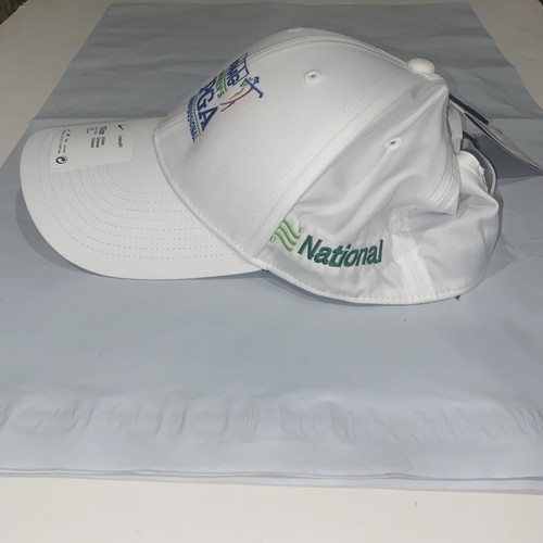 KPMG Adult Unisex PGA Nike Cap New Tags Congressional White Golf Dri-fit - Picture 4 of 9