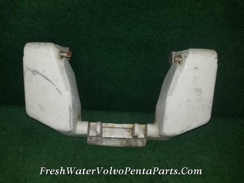 VOLVO PENTA AQ 280T 280PT HYDRAULIC TRIM RAM BRACE 850917 280 PT 280 T - Picture 3 of 11
