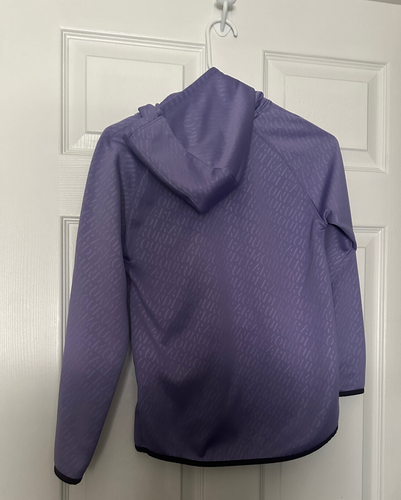 Girls Under Armour Purple Youth LARGE Hooded Sweatshirt Hoodie - Picture 3 of 3
