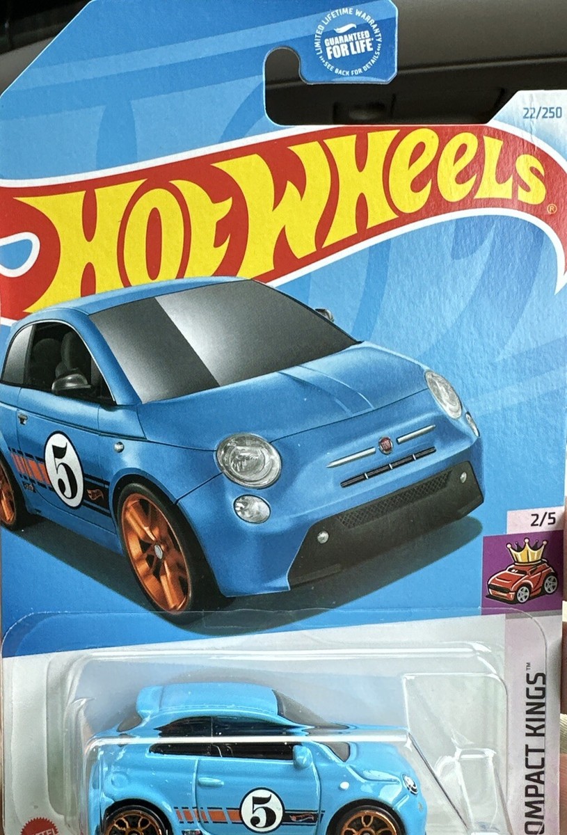 Hot Wheels Fiat 500e BLUE 2024 22/250 Compact Kings 2/5 | eBay