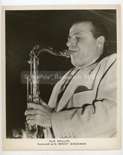 FLIP PHILLIPS Benny Goodman Sax 1950 Original Vintage 