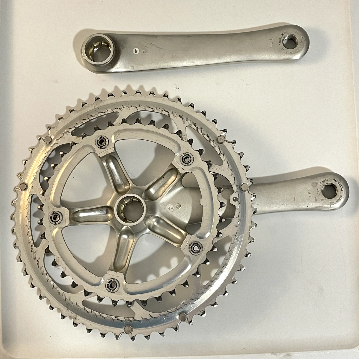 Shimano 105 Double Crankset 9 Speed Hollowtech FC-5501 172.5