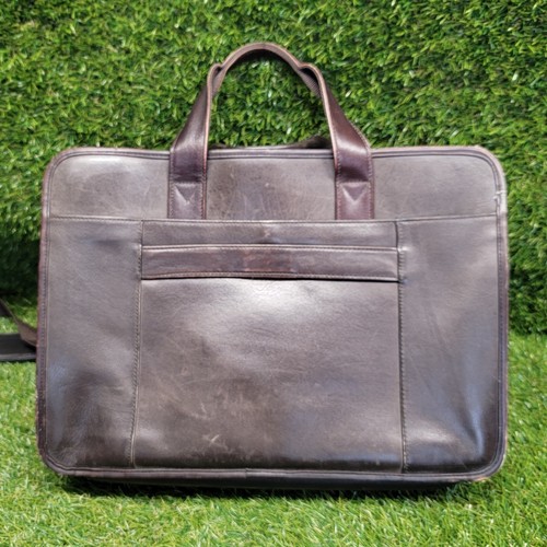 Wilson's Leather Laptop travel Bag Distressed! - Picture 6 of 24