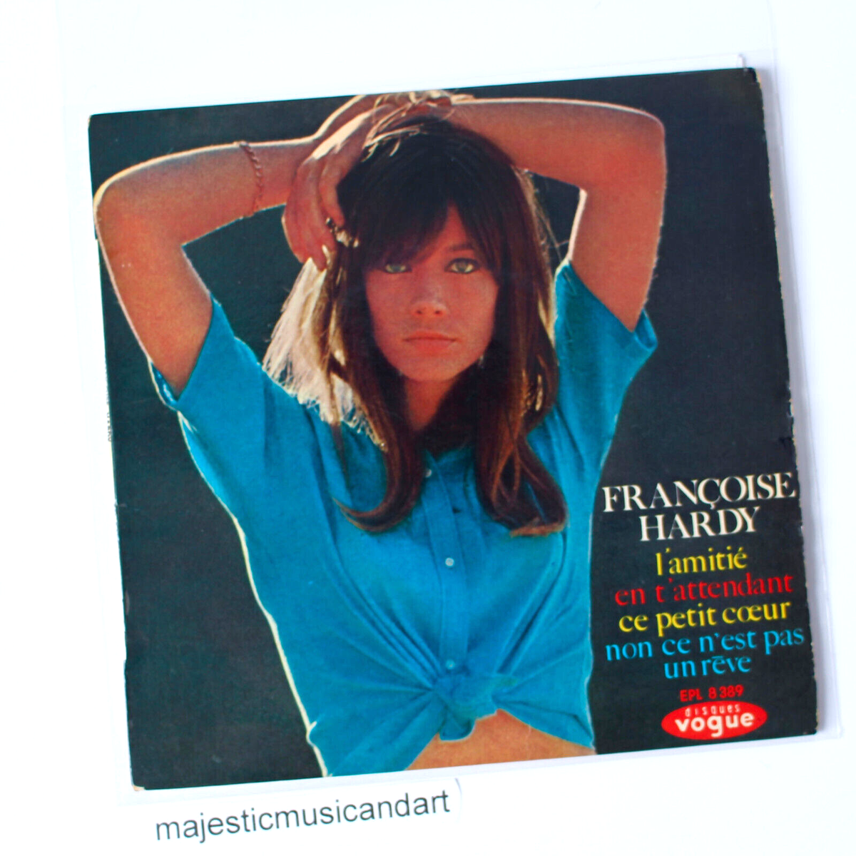 BEAUTIFUL FRANCOISE HARDY 1965 EP L'AIMITIES 7