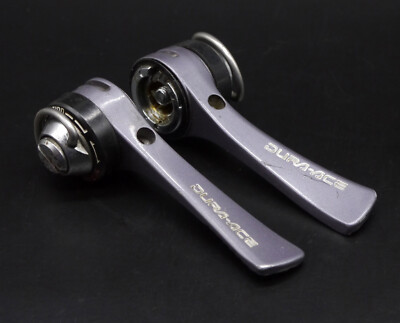 SHIMANO Dura Ace SL-7401 Schalthebel braze downtube shifters 2x7 index/friction