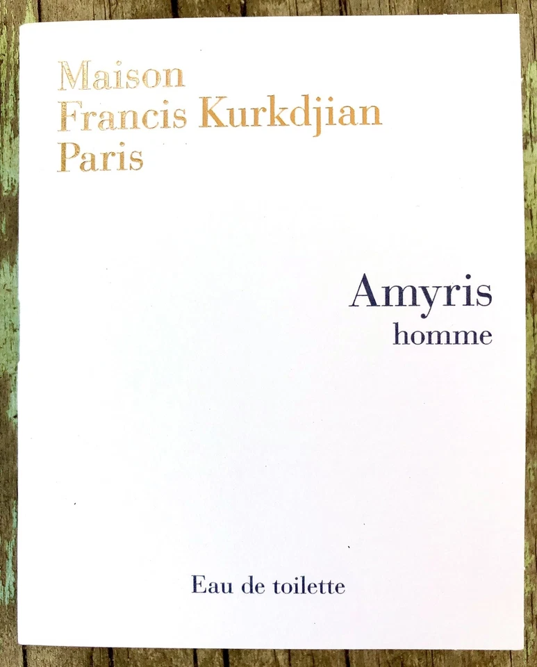 Amyris Homme por Maison Francis Kurkdjian para hombres 2 ml frasco spray nuevo sellado Foto 4 de 4