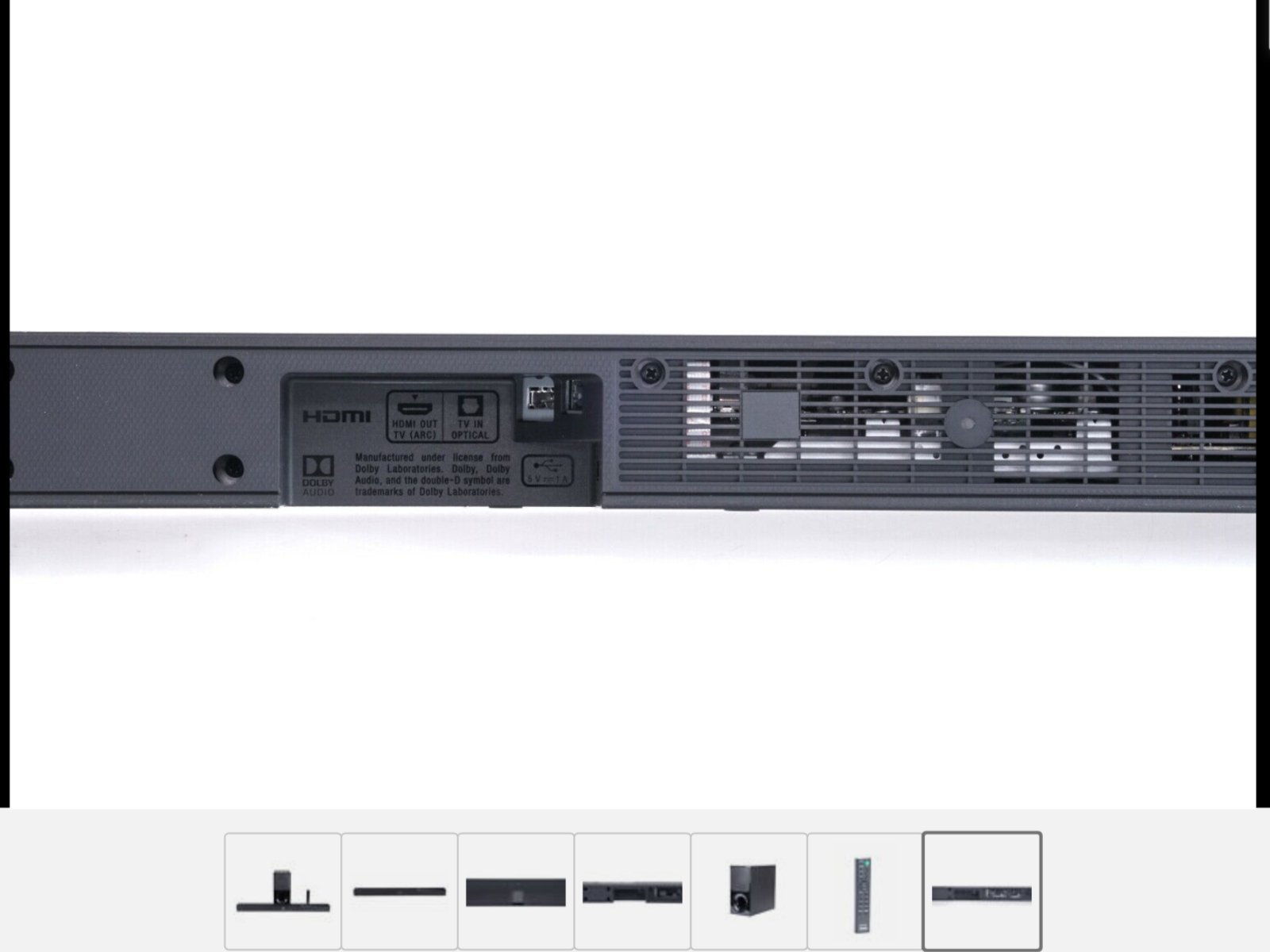 Sony HTCT290 UltraSlim 300W Soundbar Bluetooth Subwoofer eBay