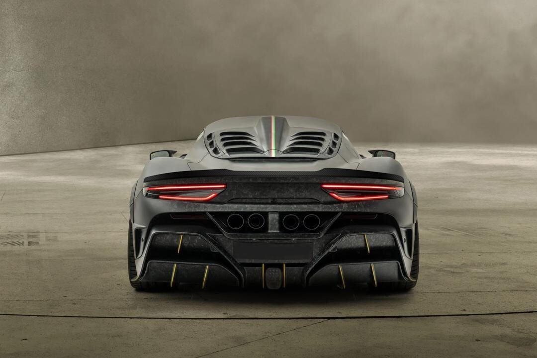 Maserati MC20 Carbon Fiber Rear Lip Spoiler 