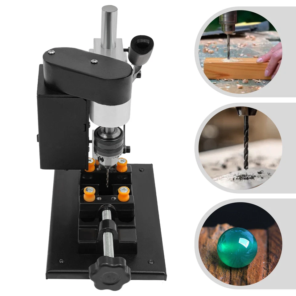 Bench Drill Mini Drill Press Free Standing Electric Drilling Machine 0-8000RPM - Image 3 of 4