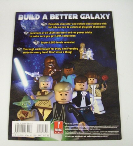 Lego Star Wars II (2): The Original Trilogy Prima Official Strategy Guide - Picture 2 of 2