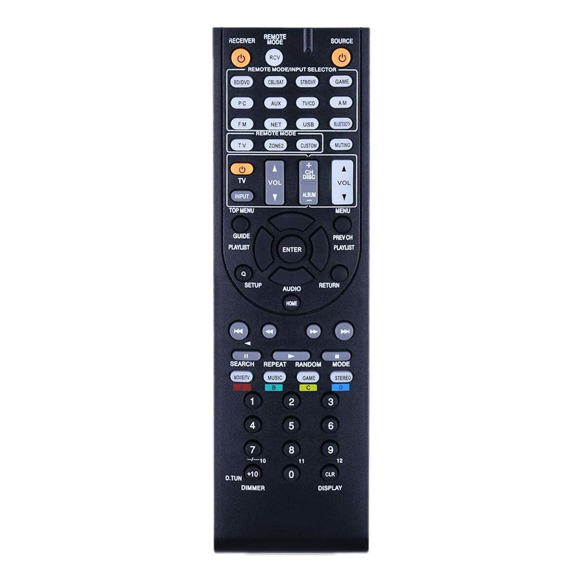 Remote Control For Onkyo TX-NR838 TX-NR737 HT-9700THX