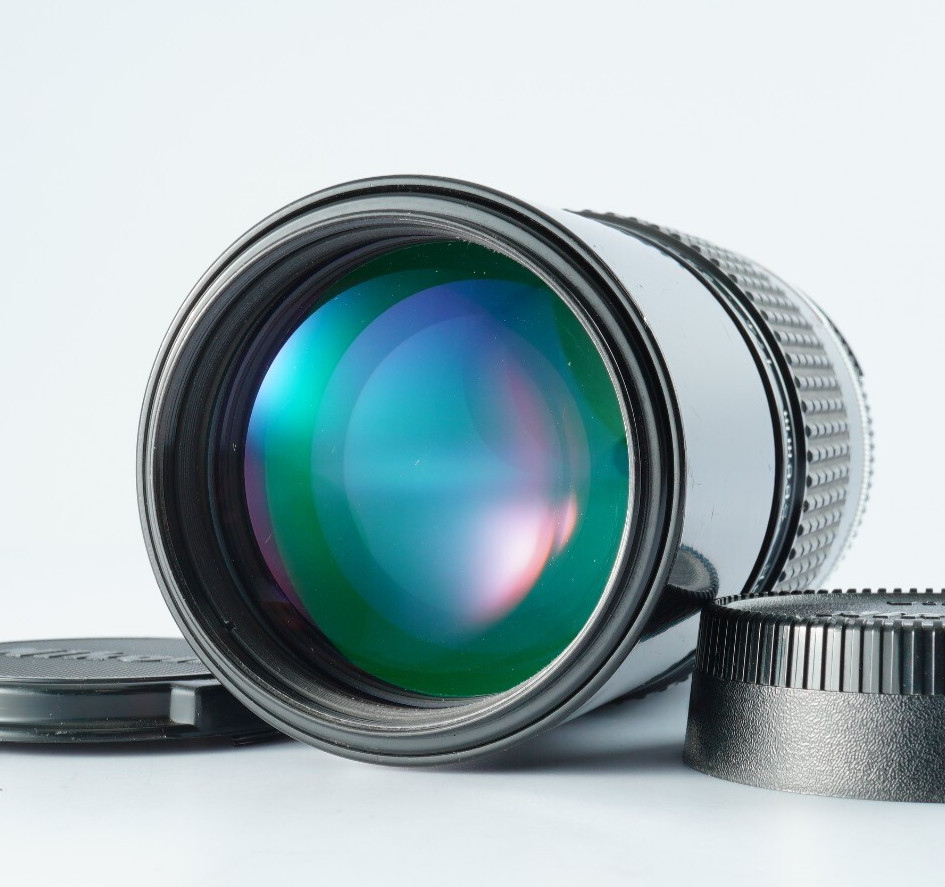 EX+5 Nikon Ai-s NIKKOR 200mm F/4 AIS Telephoto MF Lens From JAPAN