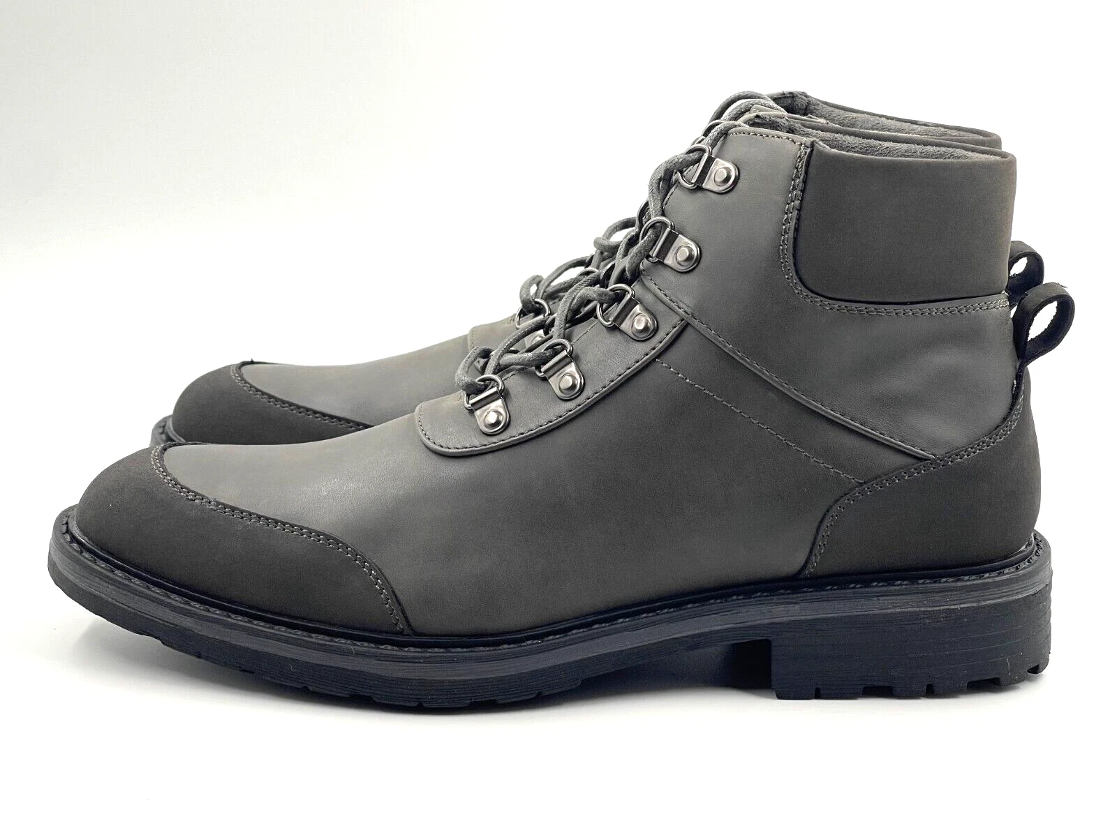 Unlisted by Kenneth Cole Men's Bainx Hiking Boot, Dark Grey Size:9