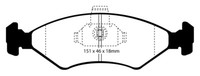 EBC B12 Bremsen Kit Vorne BeläGe Scheiben FüR Ford Fiesta (Fvd) GFJ