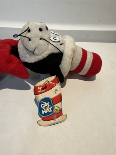 Cat in the Hat Dr Seuss Official Movie Plush 13" Nanco 2003 New with Tag - Picture 3 of 8