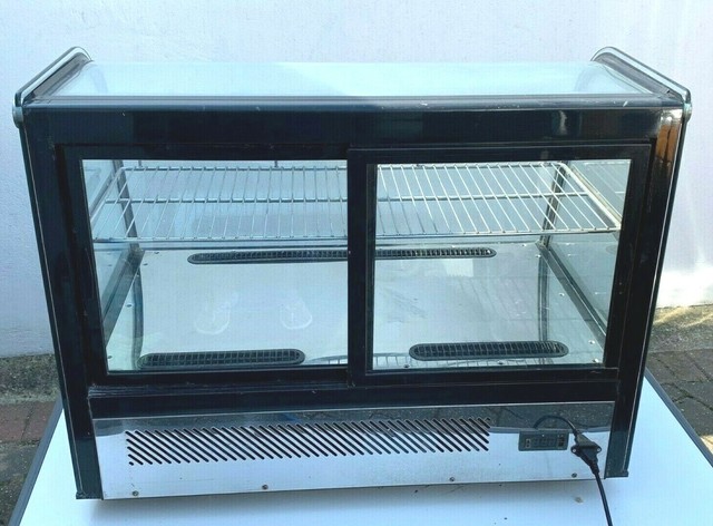 Polar Refrigerated Countertop Display Chiller 160 Ltr Commercial