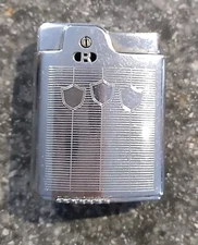 Vintage 1959 Collectible Ronson Essex Lighter Missing Flint Stem