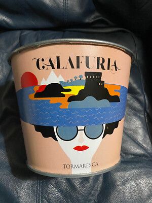 Calafuria Tormaresca Wine Galvanized Pail Lot Of 10 Pails