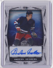 2024 LEAF METAL LEGENDS PETG ACETATE CRYSTAL 7/7 ANDERS HEDBERG #BA-AH1 RANGERS
