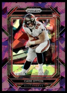 2022 Panini Prizm Purple Ice Cade Otton Rookie 209/225 Tampa Bay Buccaneers #362