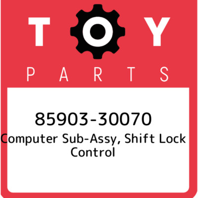85903-30070 Toyota Computer sub-assy, shift lock control 8590330070, New Genuine