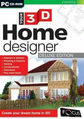 Your 3D Home Designer Windows 2000 2005 Free UK P&P Top-Qualität 100% Original