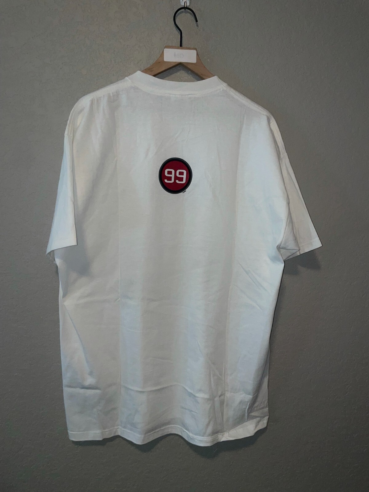 1999 Vintage Jostens Class Of 99 White School Shirt V… - Gem