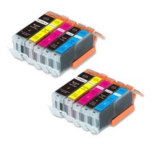 10 Pack PGI-250 XL CLI-251 XL Ink Cartridges For Canon PIXMA MX722 MX922 Printer