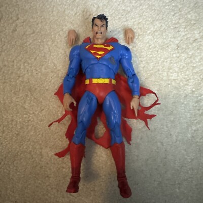 McFarlane DC Multiverse Superman From Doomsday Gold Label 2 Pack Complete