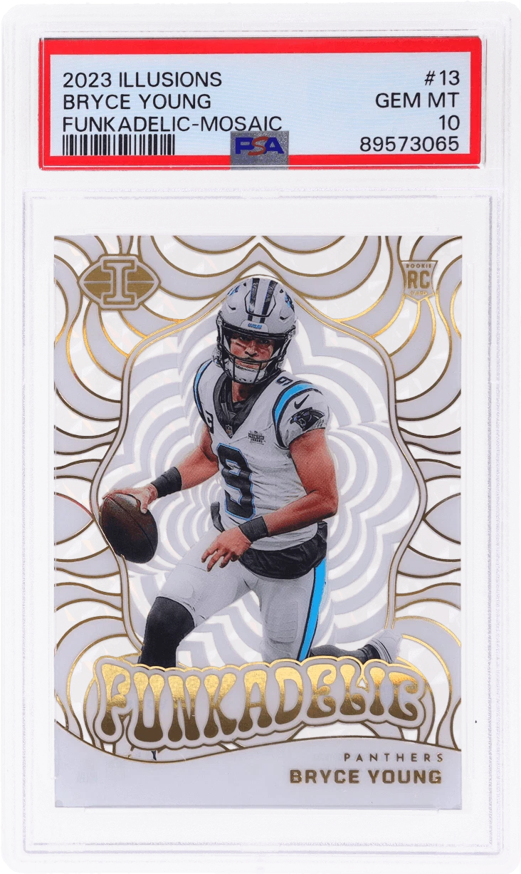 Bryce Young Panini Illusions Funkadelic #13 Mosaic
