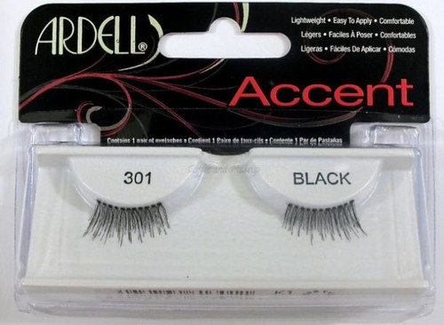 (LOT DE 40) Ardell ACCENT 301 DEMI-cils authentiques Ardell cils noirs  - Photo 1/1