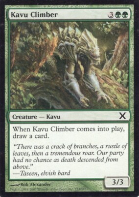 1X KAVU CLIMBER GREEN 10TH TENTH EDITION MTG MAGIC LP X1 (yourdeckbuilder)