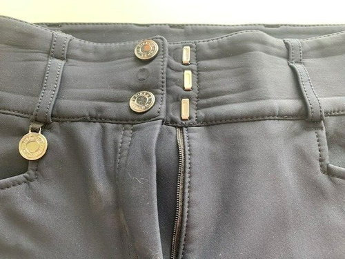 Pikeur Candela Winter Softshell Full Grip Ladies Breeches - Navy/40/UK26"/USA28" - Picture 3 of 3