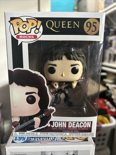 Funko Pop Rocks: Queen John Deacon Vinyl Figure #95 #33728 NEW