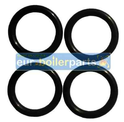 4 x BIASI RIVA PLUS HE 24C & 28C DHW Wärmetauscher O'Ring Dichtung KI1043144 NEU