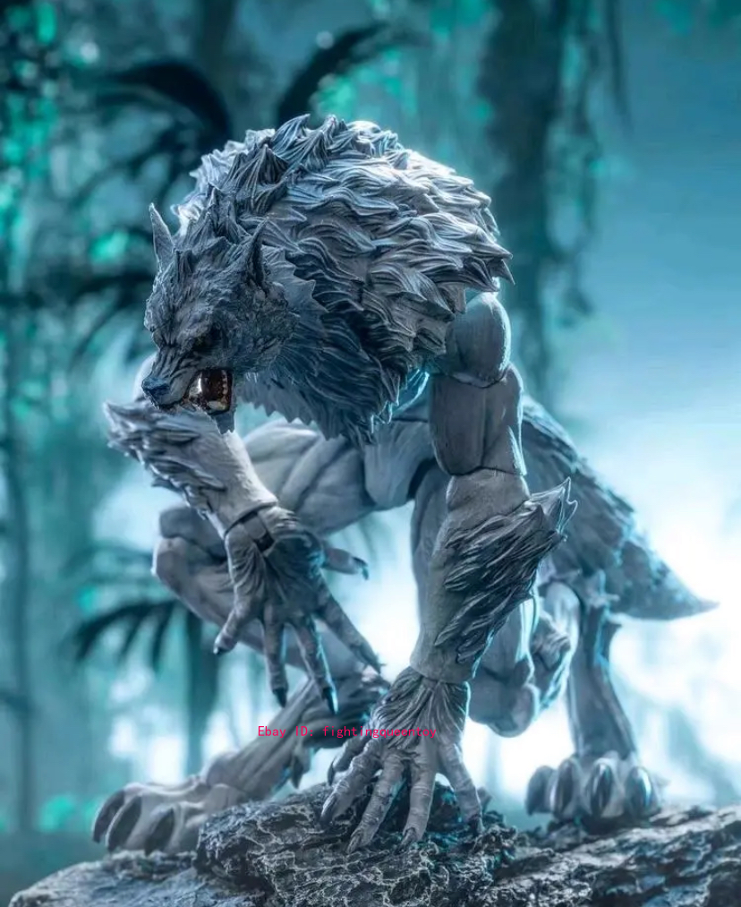 Maestro Union 1/12 Veteran William Werewolf White Color 6'' Action