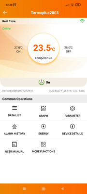WIFI Temperaturregler Sensor Heizen Kühlen ALARM Steckdosen 10A Stecker mit APP