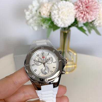 Michele MWW12F000090 Jellybean Stainless White Watch | eBay display picture 2
