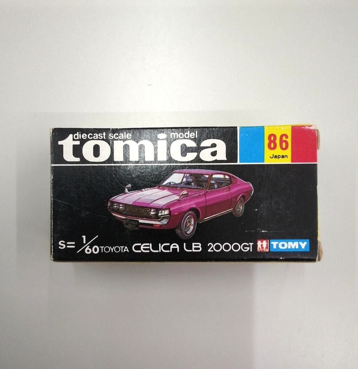 トミカNo.86 CELICA LB 2000GT Tomica Toyota Celica LB 2000GT Purple 1/60 Scale No.86 Made