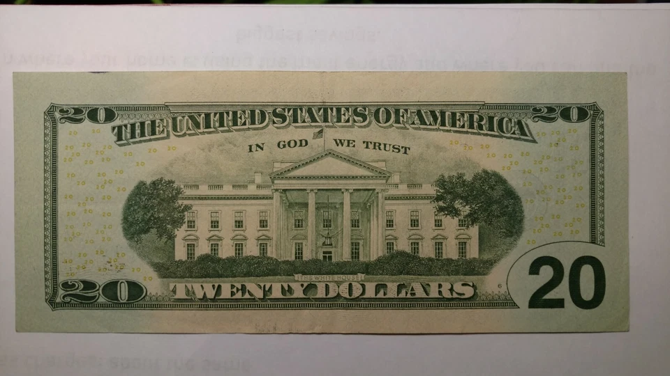 FR-2094L 2006 Federal Reserve Note Uncirculated Crisp A Repeater Serial Number. - Image 4 of 4