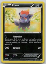 Zorua - #89/113 Legendary Treasures MP on eBay