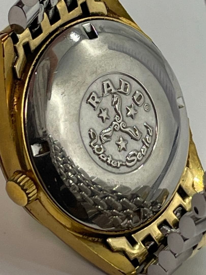 RADO Stainless Steel Golden Horse Automatic Band Timepiece 17 5 cm Vintage image 6