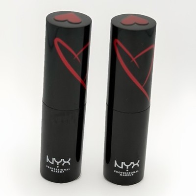 NYX Shout Loud Satin Lipstick SLSL13 The Best Lot Of 2 New Sealed