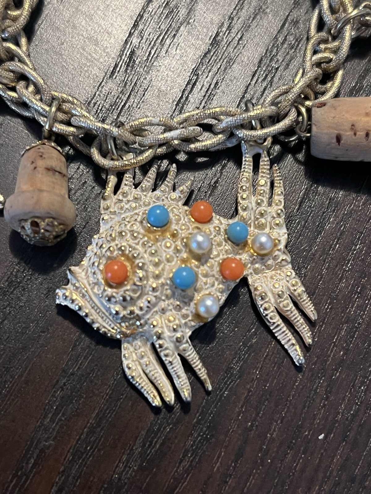 Unsigned HAR Hargo Bracelet Fish Shell Imitation … - image 2