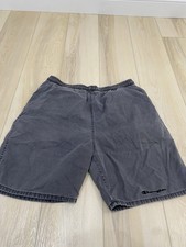 Vintage Champion Sweat Shorts Gym 90s Medium Logo Pockets y2k Loose