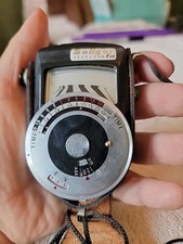 VINTAGE SOLIGOR SELECTOR CDS LIGHT METER WITH CASE
